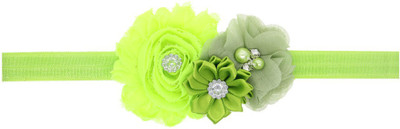 

Mamaboo Multi Green Colour Shade Flower Head Band(Green)