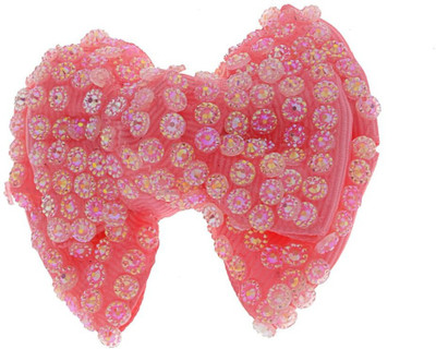 

The Ethnic Wears Handcrafted Hair Clip(Pink)