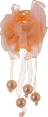 

Angel Closet Fur and Pearls Hair Claw(Orange)
