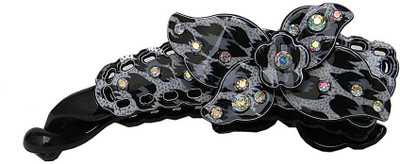 

Trendeela.com Feriha - Srisha Banana Clip(Black, White)