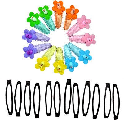 

Abhi Fancy Tik Tak Pin Hair Accessory Set(Multicolor, Black)