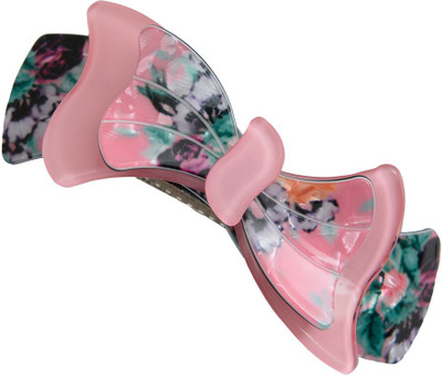 

Taj Pearl Designer Hair Clip(Pink)