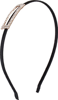 

Fayon Fabolous Multi Rhinestone Hair Band(Black)