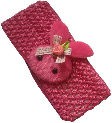 

Viva Fashions Bunny Crochet Head Band(Pink)