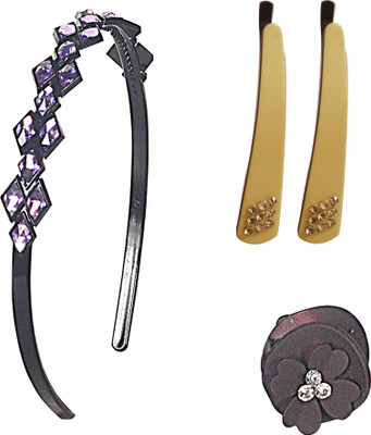 

Sagunya Casual Combo Hair Accessory Set(Multicolor)