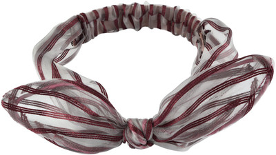 

Sarah Bunny Ear Hair Band(Maroon)