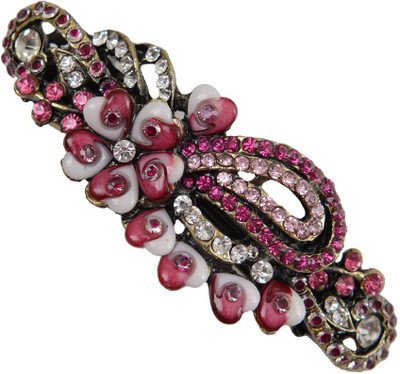 

Taj Pearl Designer Hair Clip(Yellow)