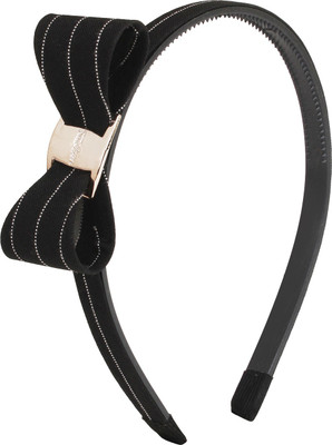 

Fayon Fabulous Statement Black On White Lines Hair Band(Black)