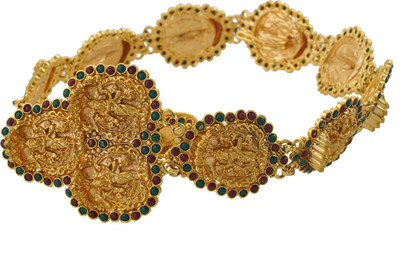 

Vama Fashions Gold Plated Goddess Shape Hair Chain(Multicolor)
