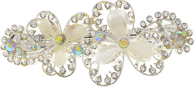 

The Ethnic Wears Ethnic yet modern Back Pin(White)