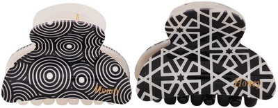 

Maayra Latest Fashion Hair Claw(Black)
