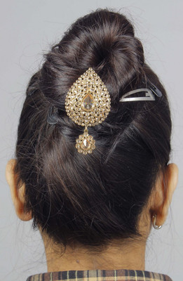 

Muchmore Gorgeous Beautiful Style Hair pin For Women Gift Jewelry Hair Pin(Beige)
