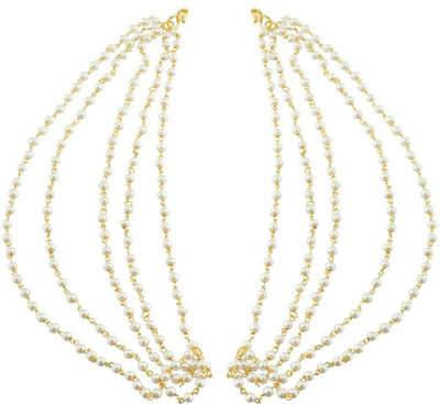 

Satyam Jewellery Nx Kanchain Hair Chain(White)