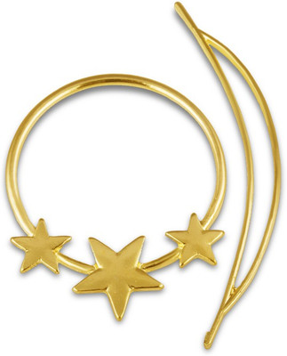 

The Bling Stores TRENDY GOLDEN START TWO PIECE HAIR CLIP Hair Clip(Gold)
