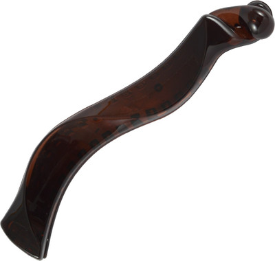 

Sarah Wavy Design Banana Clip(Brown)