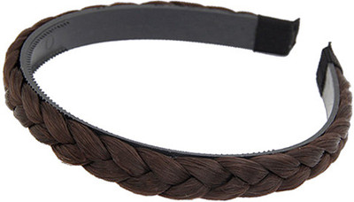 

Young & Forever Plaited Band Hair Band(Brown)