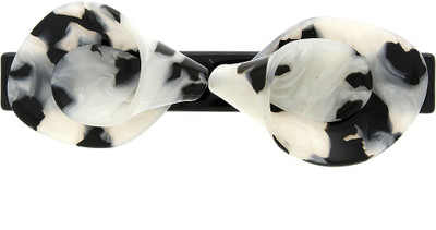 

Anuradha Art Stylish Delicate Back Pin(White, Black)