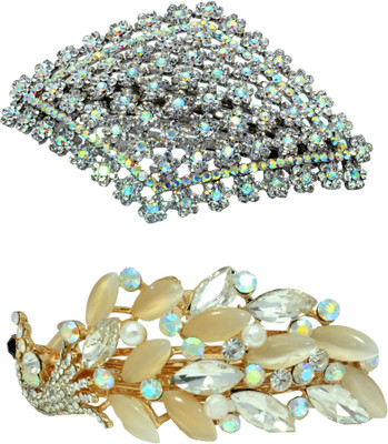 

Mansiyaorange Desginer Latest Fancy Premium Mix Combo Range Hair Pin Hair Clip(Multicolor)