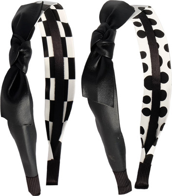 

Super Drool black bow Hair Band(Multicolor)