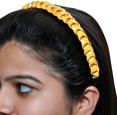 

Maayra Artistic Contemporary Hair Band(Yellow)