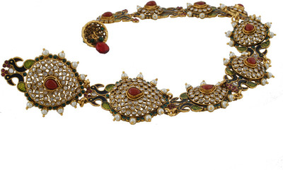 

Vama Fashions Peacock Designed Hair Chain(Multicolor)
