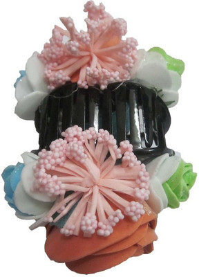 

Advance Hotline Floral Design handmade clutch Hair Claw(Multicolor)