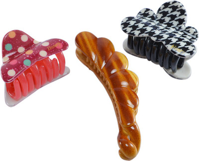 

Saamarth Impex SI-3617 Hair Claw, Banana Clip(Multicolor)