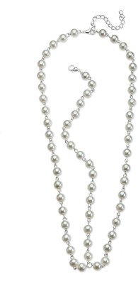 

Fayon Silver Chain Pearls String Hair Chain(Silver)