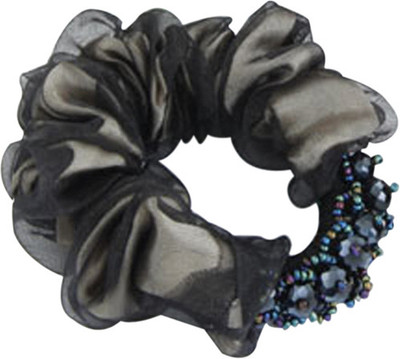 

Young & Forever Crystal Embellished Hair Band(Black)