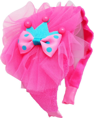 

Super Drool Fuschia Princesses Crown Hair Band(Pink)