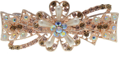 

The Ethnic Wears Ethnic yet modern Back Pin(White, Brown, Multicolor)