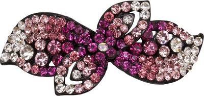 

Glitters Online Designer Pink Stone Hair Clip(Pink)