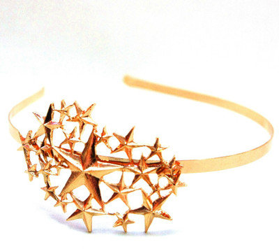 

Hepburnette The Galaxy Hair Band(Gold)