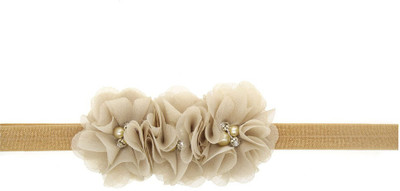 

Mamaboo Golden Fancy Flower Head Band(Gold)
