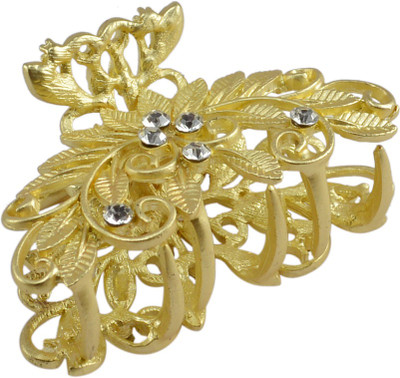 Saamarth Impex SI-3917 Hair Claw(Gold)