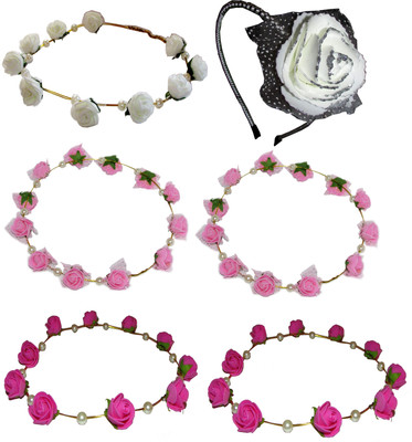 

Niyano Floral Style Tiara Hair Accessory Set(Multicolor)