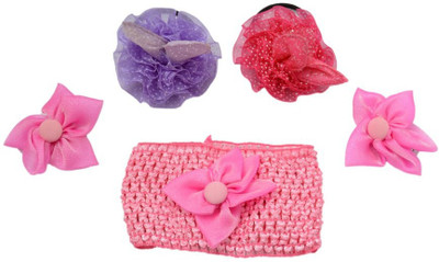 

Shopaholic Fashion Hair Combo Hair Accessory Set(Pink)