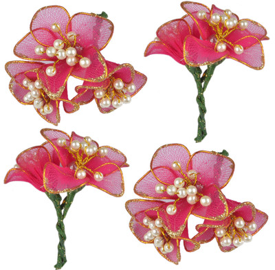 

Majik Wedding Accessories Hair Clip(Red)