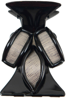 

Taj Pearl Designer Hair Clip(Black)