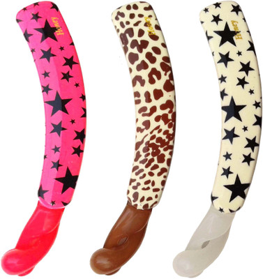 

Shreya Collection Combo of 3 Multicolour Hair Pin Banana Clip(Multicolor)