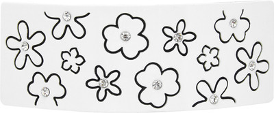 

Shining Jewel Fancy Crystal Hair Clip(White)