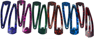 

Anokhi Ada Textured Multicolor Metal Tic Tac Clip(Multicolor)