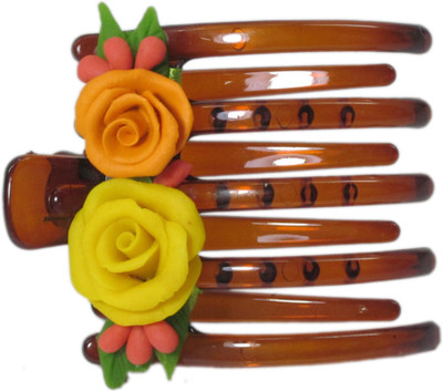 

Advance Hotline Porcelain clay work fancy banana clip Banana Clip(Multicolor)