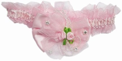 

Pink & Blue India Soft Net Hair Bow Head Band(Pink)