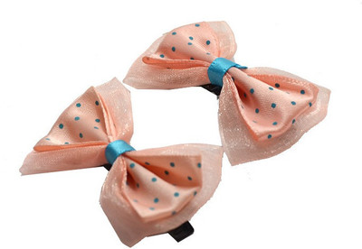 

Pikaboo Polka Craze Hair Clip(Orange)