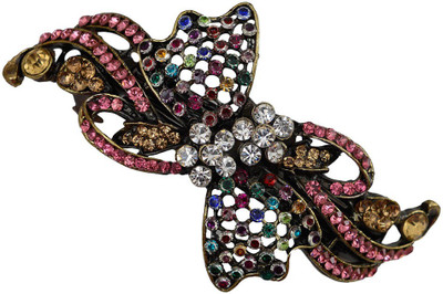 

Taj Pearl Designer Hair Clip(Yellow)