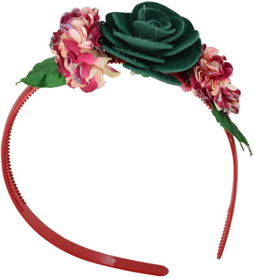 

Apeksha Arts Microfiber Multi Color Hand Made For Women Head Band(Multicolor)