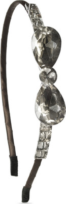 

Sparkle Street Glamour Hair Band(Grey)