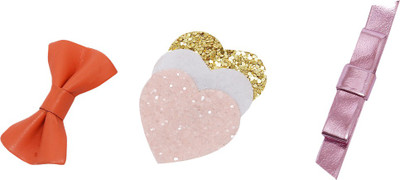 

Dchica A set of 3 glam Hair Clip(Multicolor)