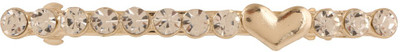 

Jazz Jewellery Toned Stone Hair Clip(Gold)